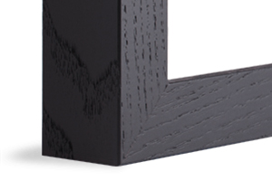 black oak frame