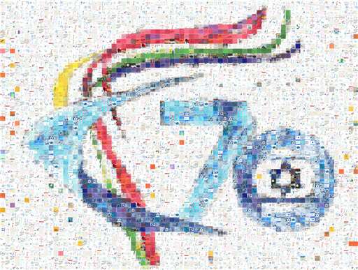 Israel 70th - Keepy.me & SV Community Mosaic by keepy