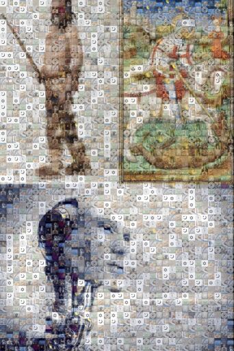 Mosaic Reflection on Humanity's Journey Thru Time by magnus1