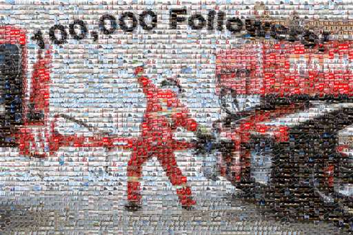 100,000 Follwers by bbrandes