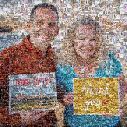 Living the RV Life THANK YOU– Community Mosaic by rvlove