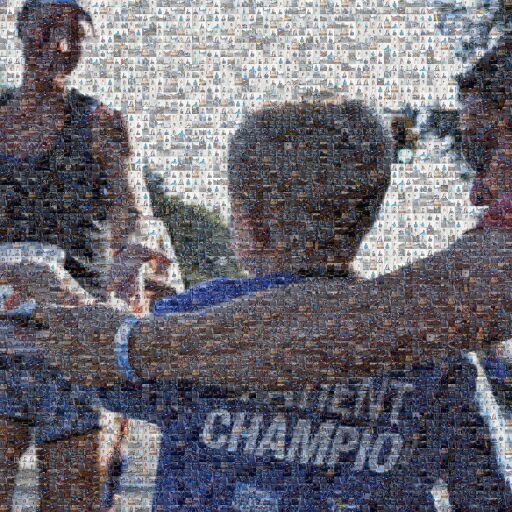 Patient Champion Mosaic by merrilltebay