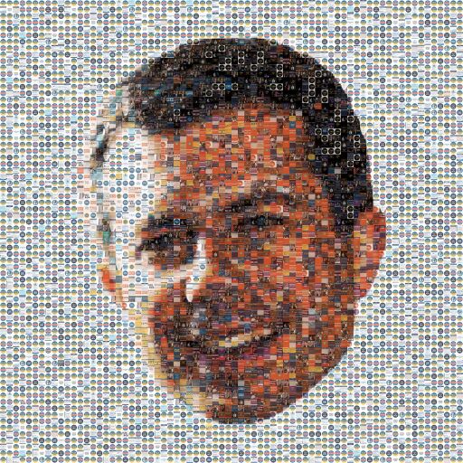 Pete Mosaic 196 by eclektech