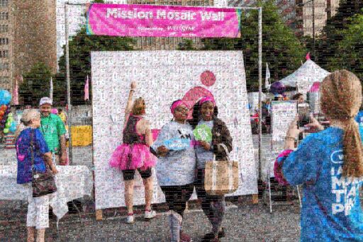 2020 Virtual Mission Mosaic Wall by komenatl