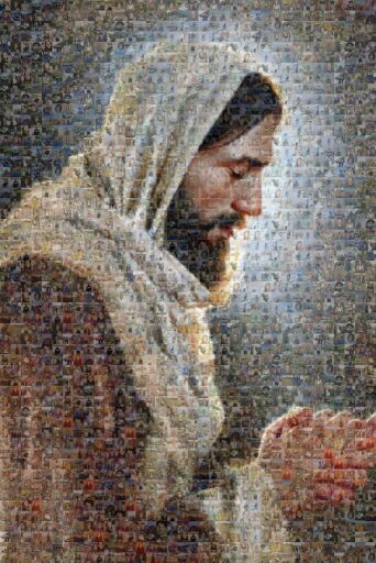 Jesus Mosaic by jessicaa
