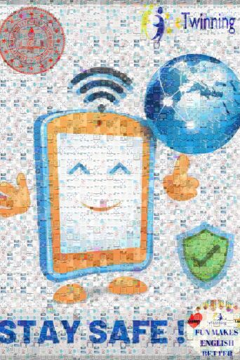 MOSAIC POSTER BY LITTLE eTWINNERS by serifebeyhun