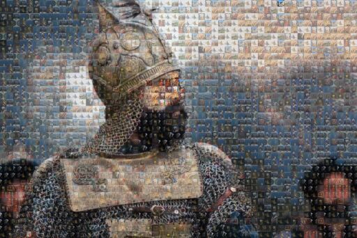 Fatih Sultan Mehmet -Fotoğraf Mozaik by tercin