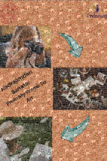 KADRAJIMDAN SANATA eTwinning Projesi Mozaiği by zehraakbas2015