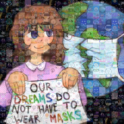 DREAMS DO NOT HAVE TO WEAR MASKS by dreamplanet2050