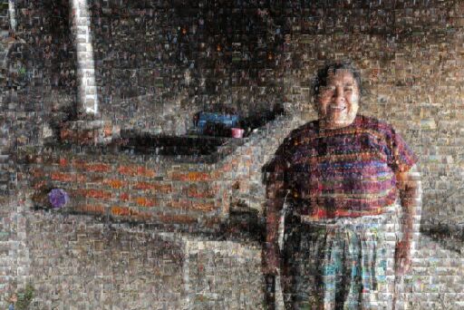 Doña Maria Ilia López Pérez by forest