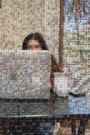 Mosaic Pieces of the World  by athenadpaletta