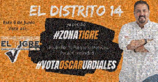 El Distrito 14 es Zona Tigre ! by oscarurdialeseltigre