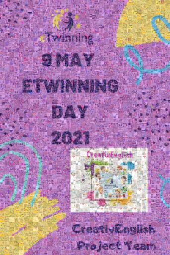 CreativEnglish  Project 9  May eTwinning Day by yagmurzeytin45