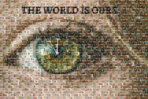 The world is ours Copy by caisinlacramioara