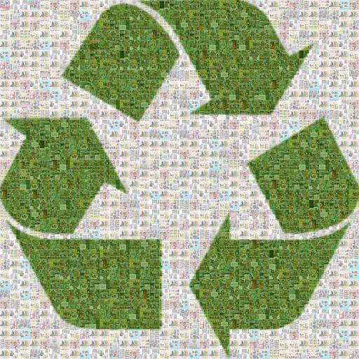 Geri Dönüşüm Ürünleriyle Mosaically Çalışmamız by alisevda2002