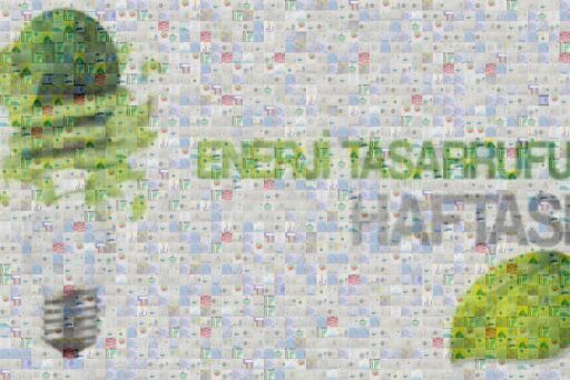 Enerji Tasarrufu Haftası Mozaik Resmi by zizem