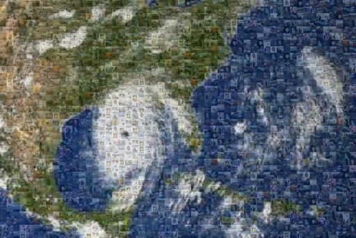 Hurriane Katrina Mosaic by yorkaw18