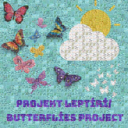 PROJEKT LEPTIRI LOGO MOSAİC by gzmkvs