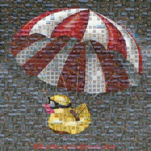 Paraglding Duckster Mosaic by marq