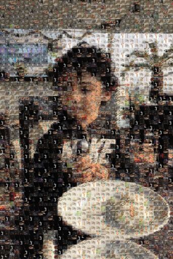 Portrait mosaic by applessss