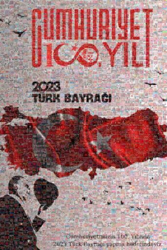 Cumhuriyet'imizin 100.Yılı 2023 Türk Bayrağı   by cumhuriyet2023