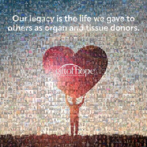 Gift of Hope Donor Photo Tribute by gohndlm2023