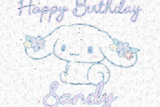 Happy Birthday Sandy ! by dsaland