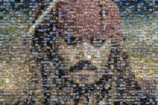 Jack Sparrow mosaic
 by rajsuraj181002