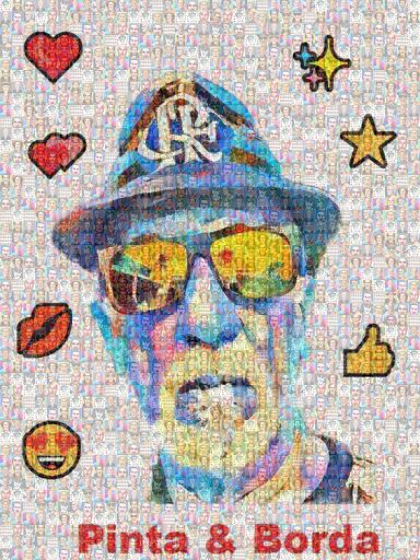 Eu Pinta & Borda 1001 faces by bordallo