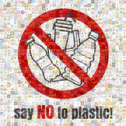 Say No to Plastic (CLASSROOM Door POSTER) by scarter67