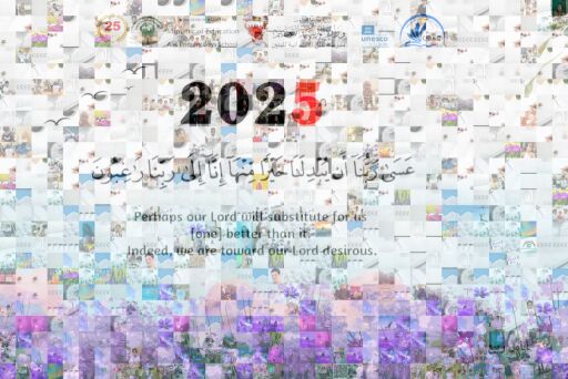  عام مضى... وعام جديد أشرق  by amalrabeea