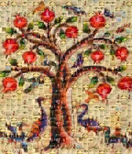 Painting Tree Birds by isacca25