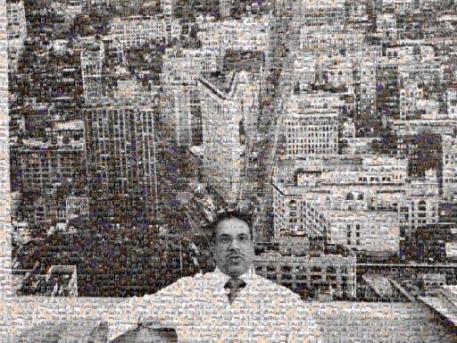 Man Sitting Couch by alinaqi