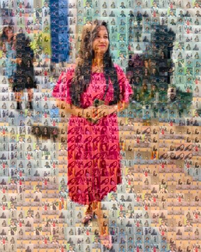 Woman Pink Dress by diyashah2002