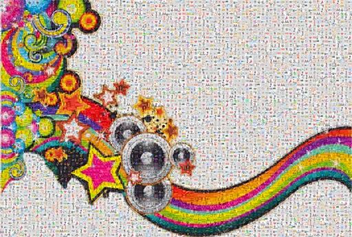 Colorful Frame Space by 56ceb