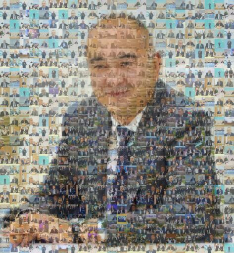 Two Men Sitting Copy by yogafdr