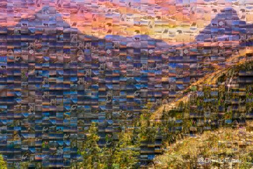 Mountain Range Sunset by danakinser