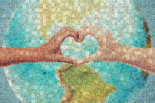 The mosaic of peace by haroula