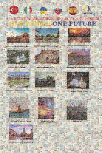 ONE WORLD ONE FUTURE etwinning project by azuresonrisa