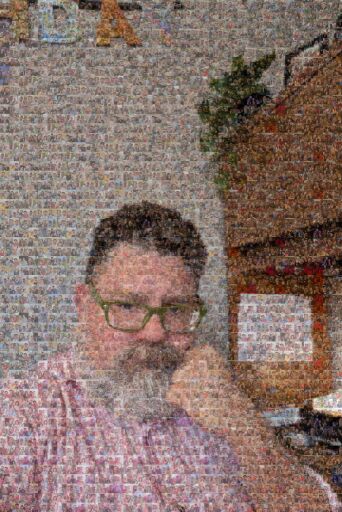 Man Beard Glasses by willaverill28