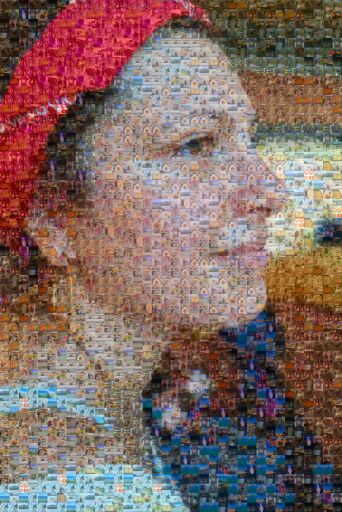 Woman Red Banda by poojadharamshi