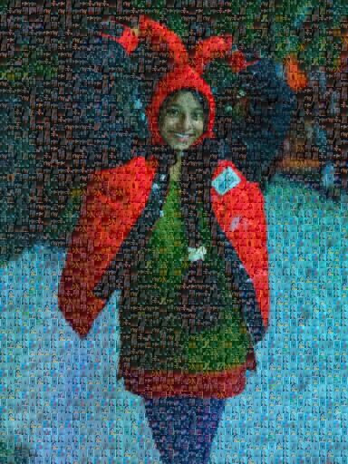 Woman Walking Snow by sai9999