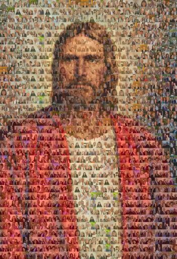 Painting Jesus Holding by rschaefermeyer