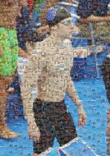 Athlete's Focused Moment by jmattcarr