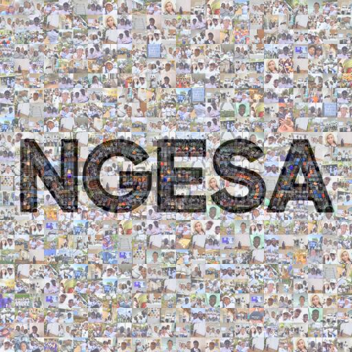 Geometric Pixelated Art by purity