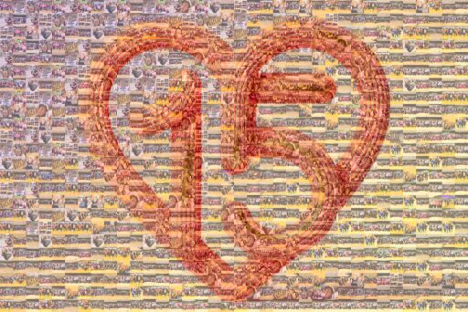 Abstract Heart Sculpture Copy by kirstyn2e