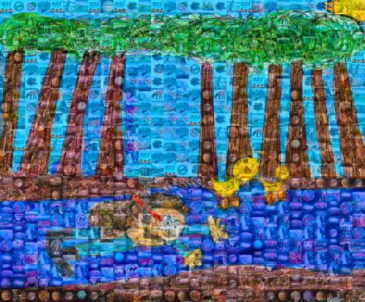 Colorful Duck Adventure by srizzo