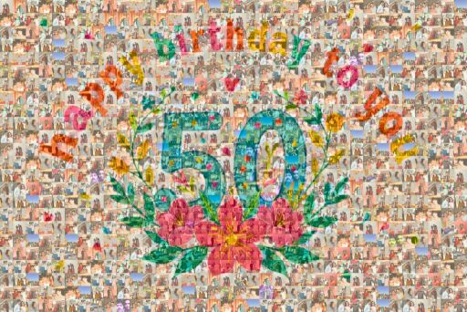 Happy 50th Birthday by aditib13