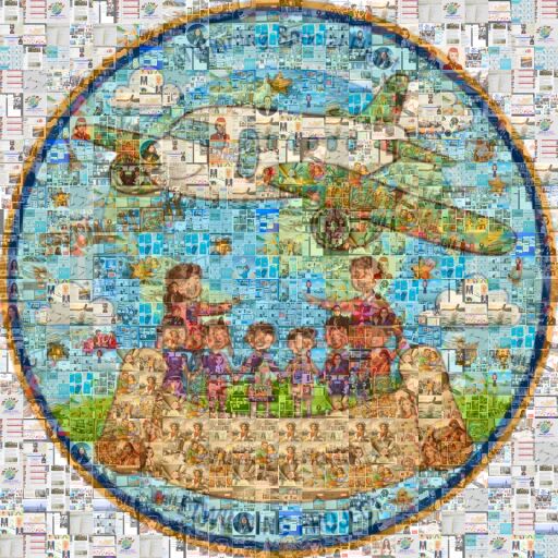 Traveling Memories Mosaic of SFTE. by svitlana82