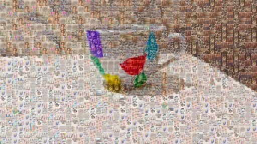 Abstract Colorful Paint Splatter by altunkal